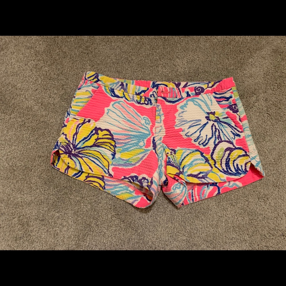 Lilly Pulitzer 4" Adie Shorts, size 0